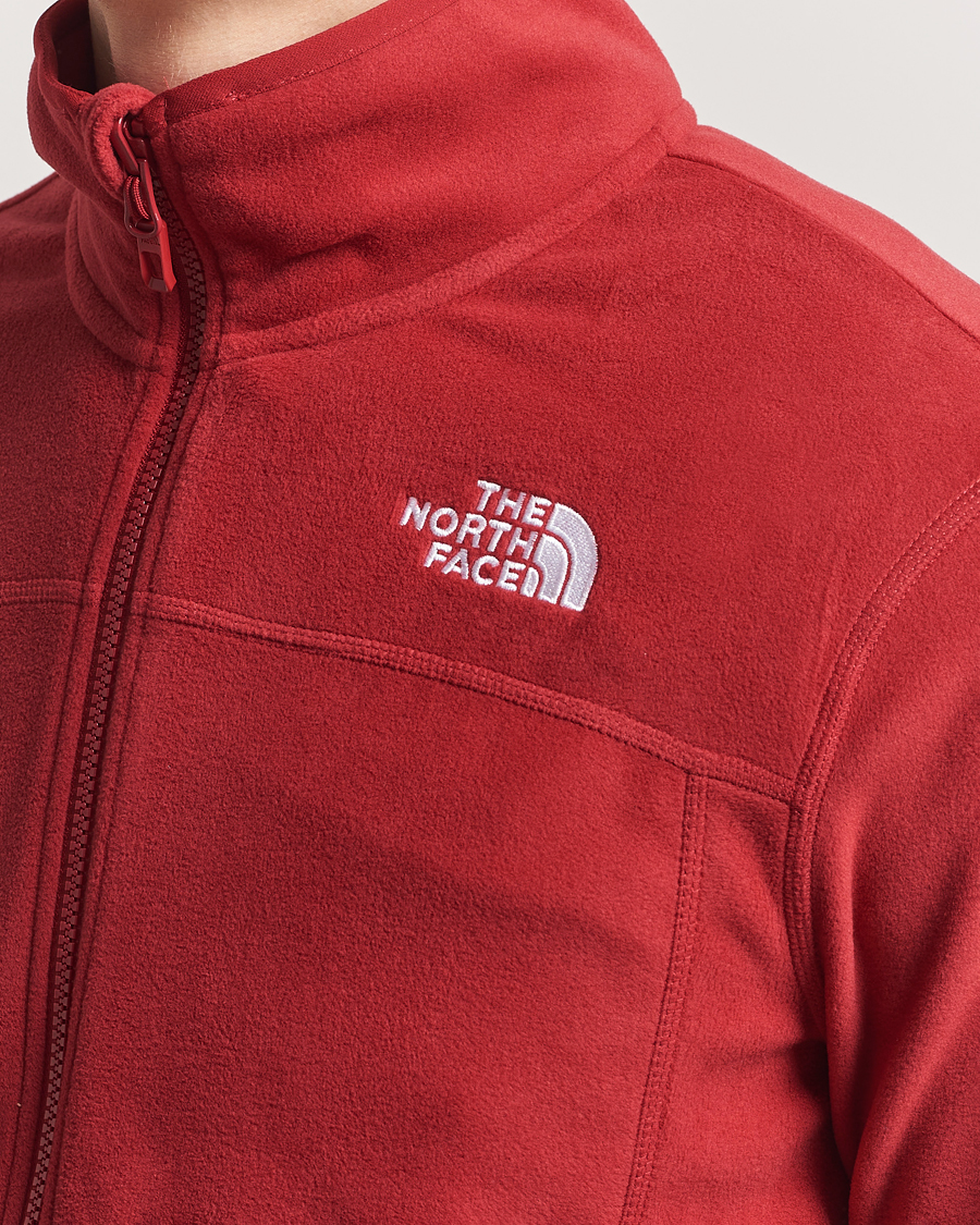 Hombres | Jerséis y prendas de punto | The North Face | Glacier Full Zip Fleece Garnet Red