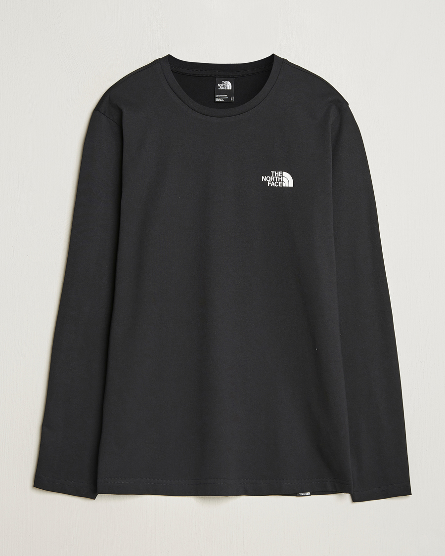 Hombres | Camisetas | The North Face | Simple Dome Long Sleeve T-Shirt Black