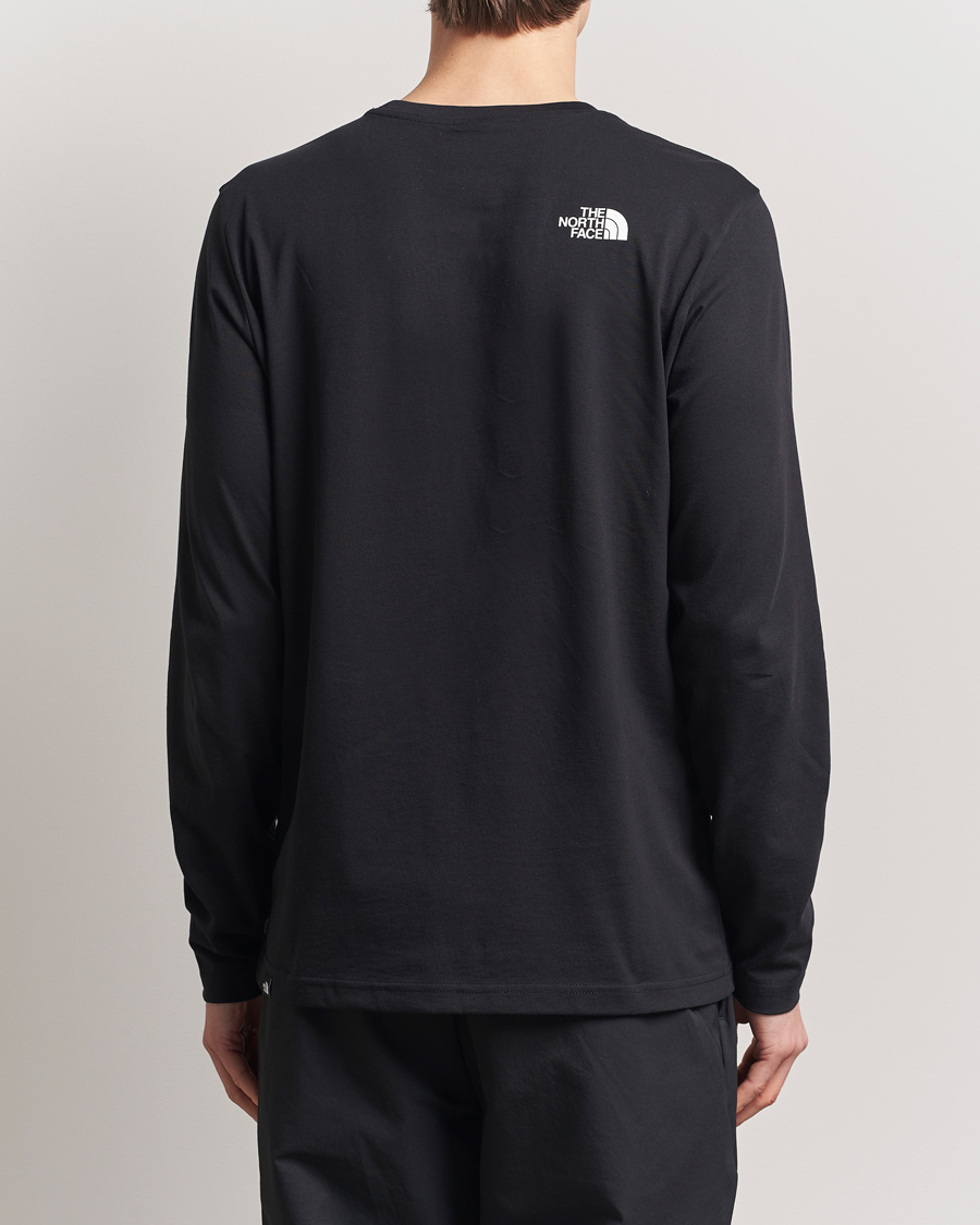 Hombres | Camisetas | The North Face | Simple Dome Long Sleeve T-Shirt Black