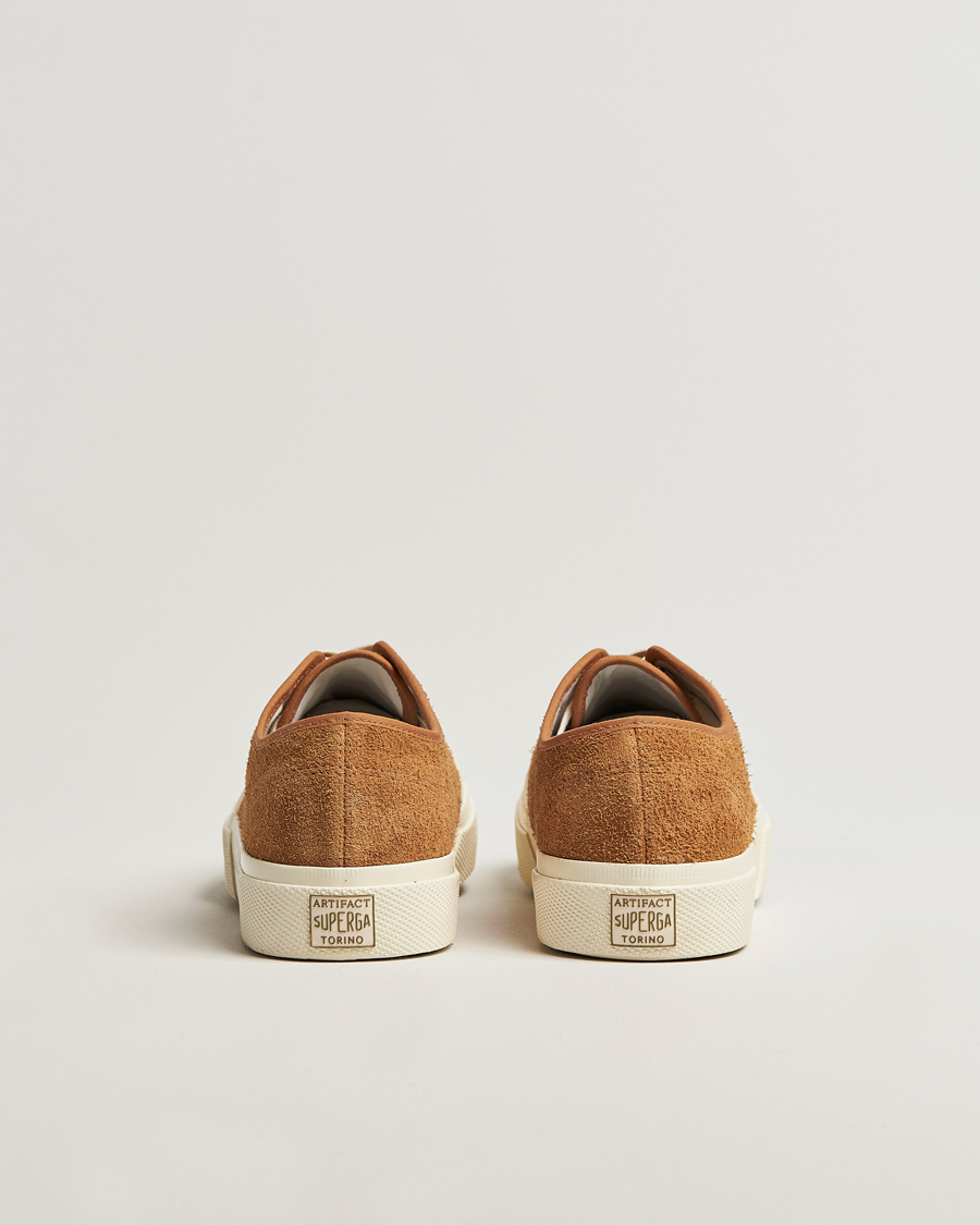 Hombres | Superga 2432 Works Hairy Suede Tobacco | Superga | 2432 Works Hairy Suede Tobacco