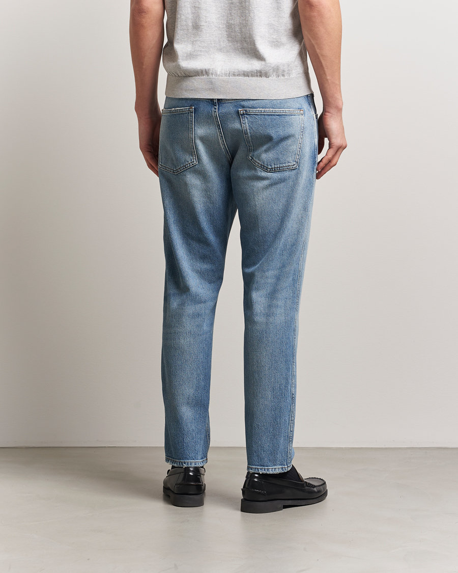 Hombres | Vaqueros | Lardini | Tapered Washed Jeans Blue