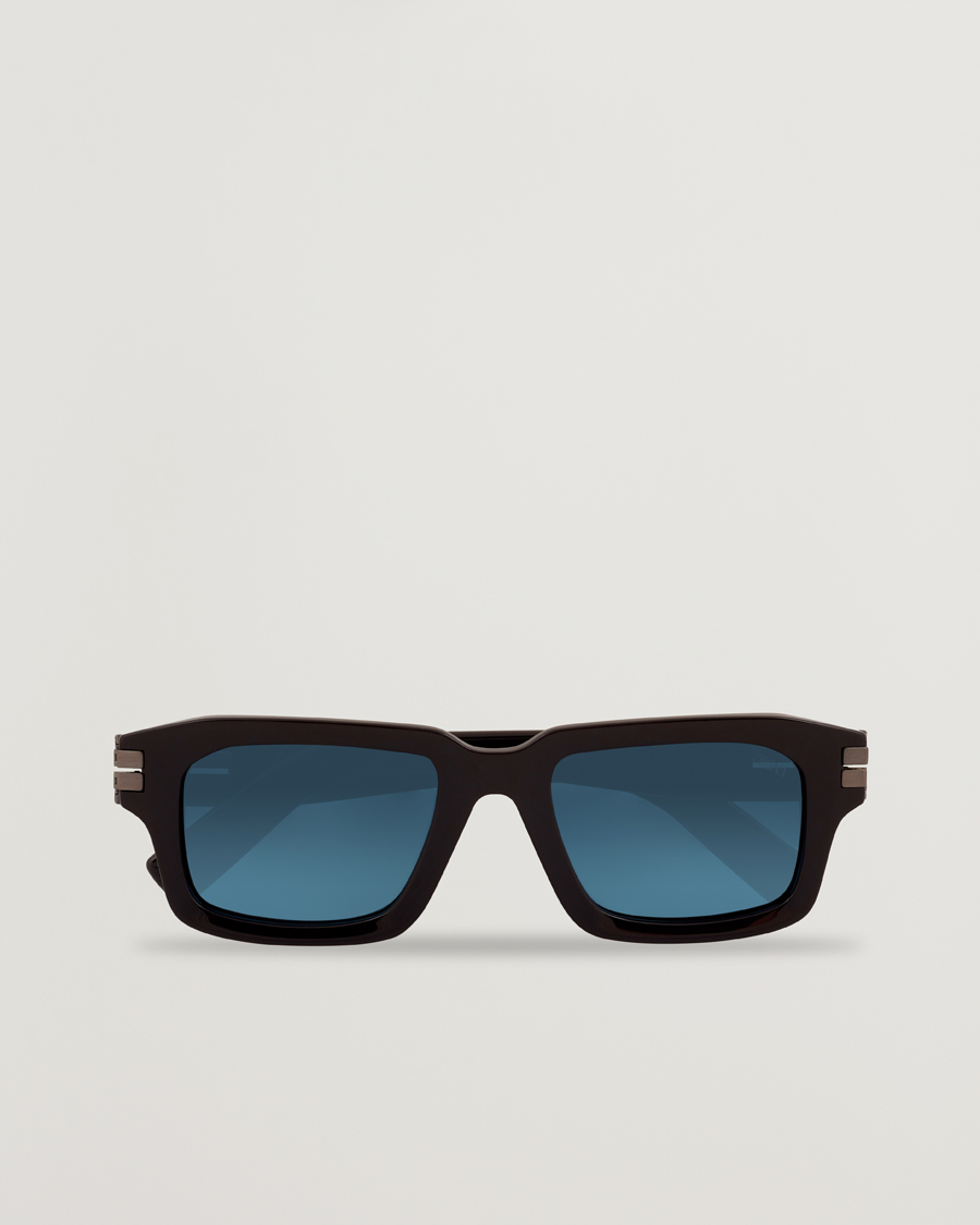 Hombres | Gafas de sol | Zegna | EZ0255 Sunglasses Dark Brown