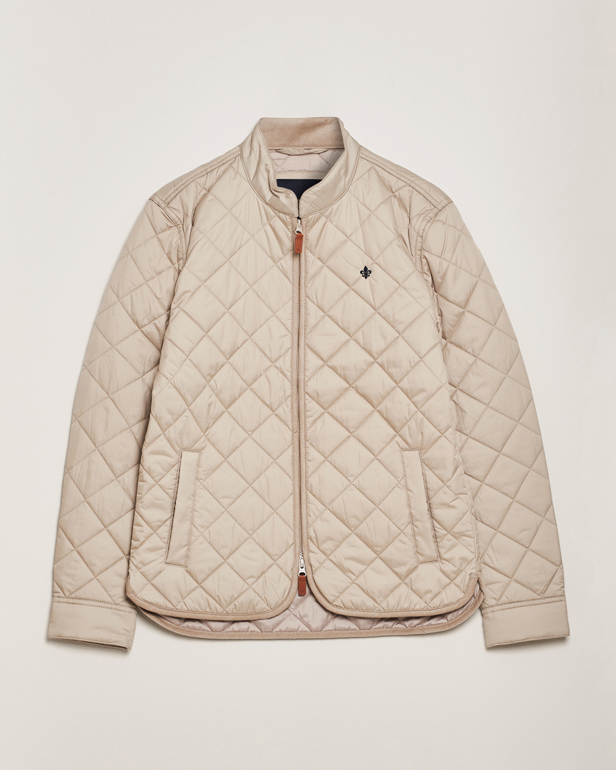 Hombres | Abrigos y chaquetas | Morris | Teddy Quilted Jacket Beige