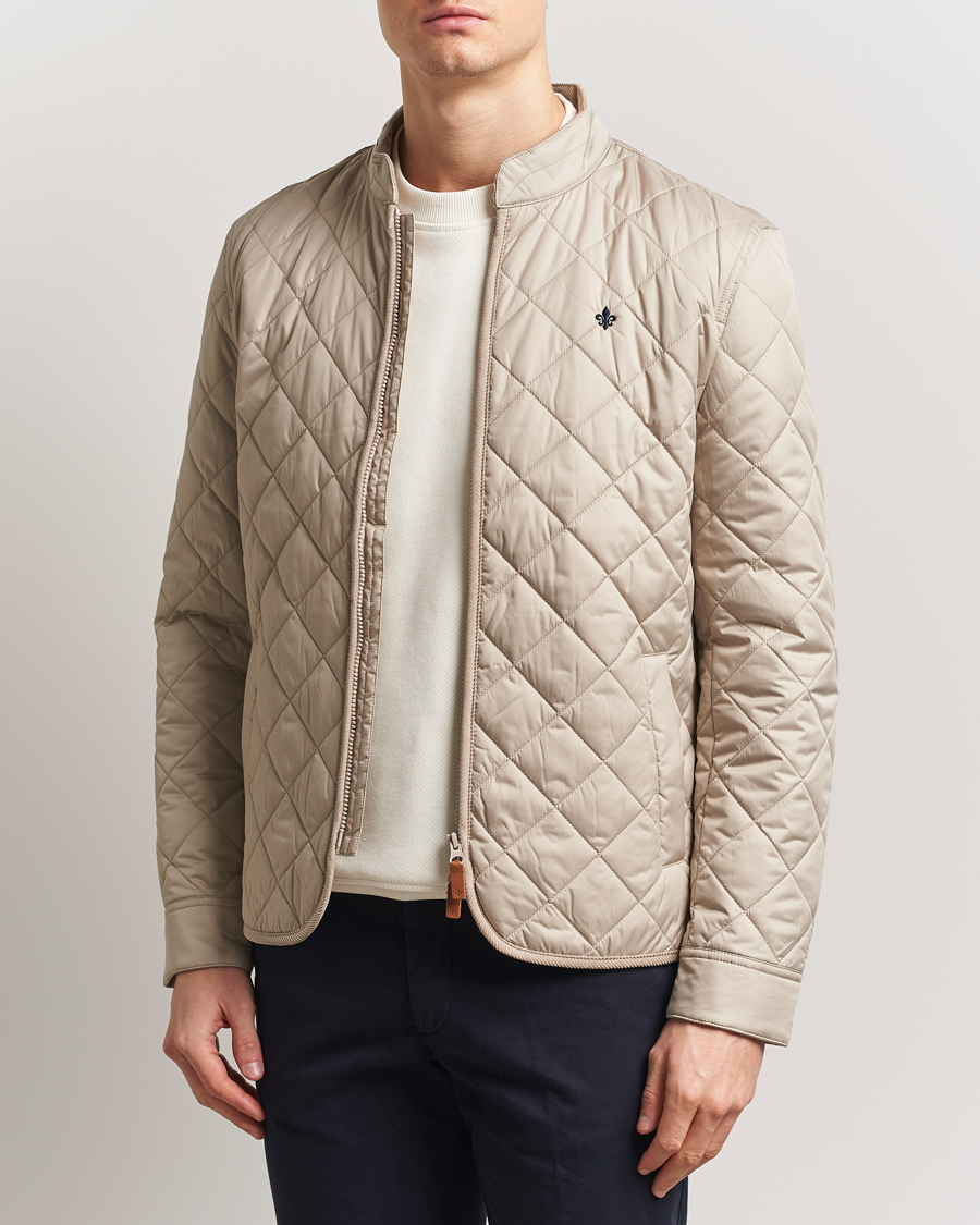 Hombres | Abrigos y chaquetas | Morris | Teddy Quilted Jacket Beige