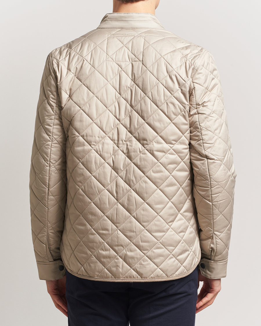 Hombres | Abrigos y chaquetas | Morris | Teddy Quilted Jacket Beige