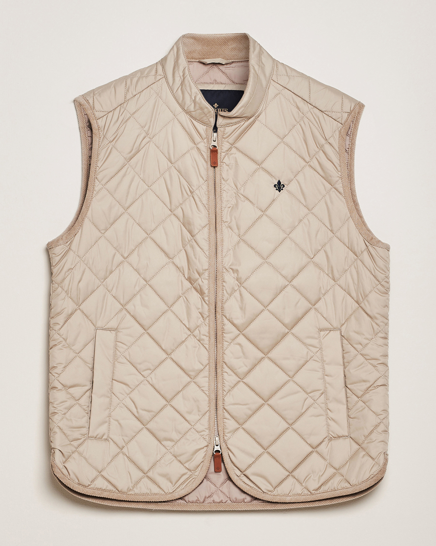 Hombres | Abrigos y chaquetas | Morris | Teddy Quilted Vest Khaki