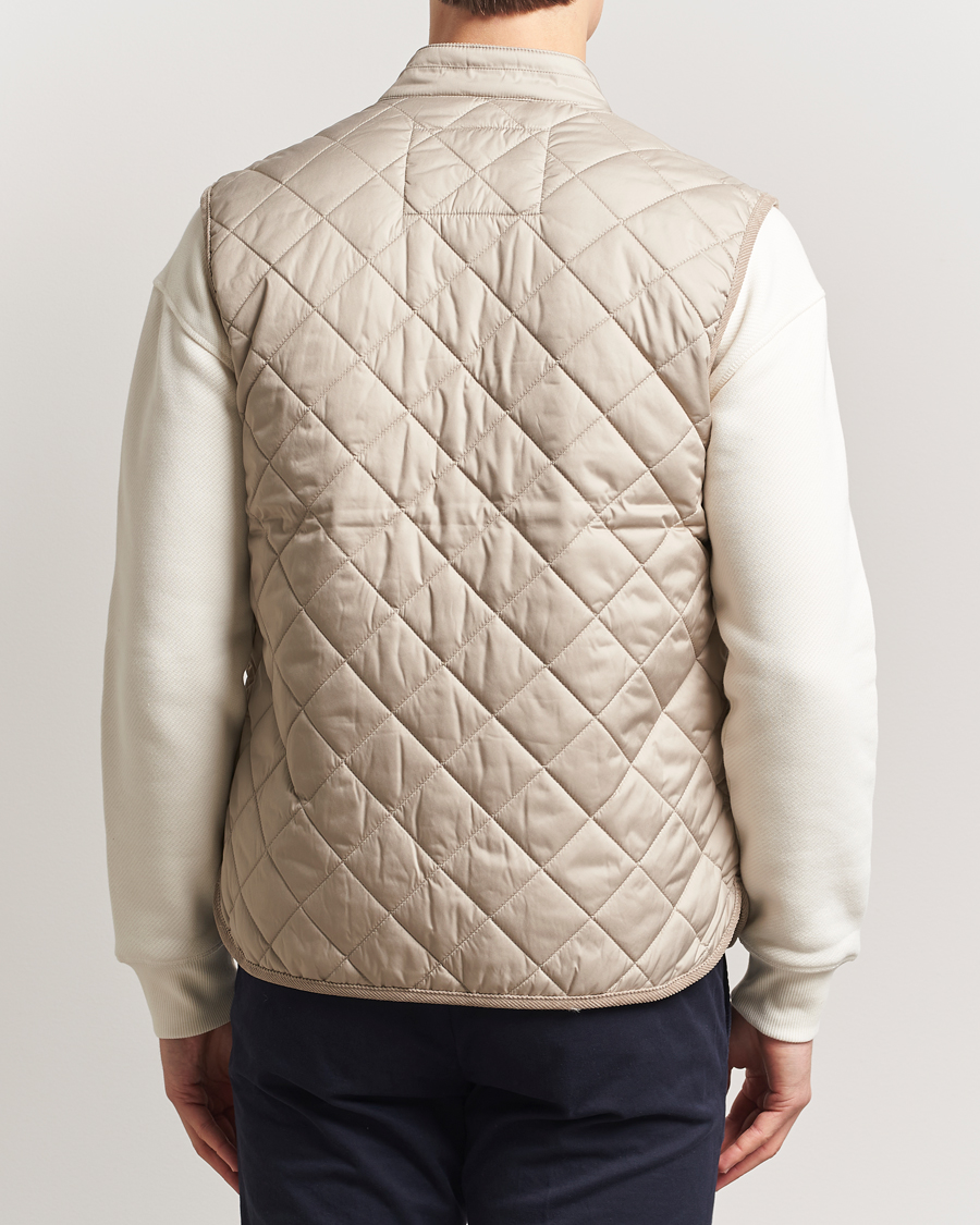 Hombres | Chalecos | Morris | Teddy Quilted Vest Khaki