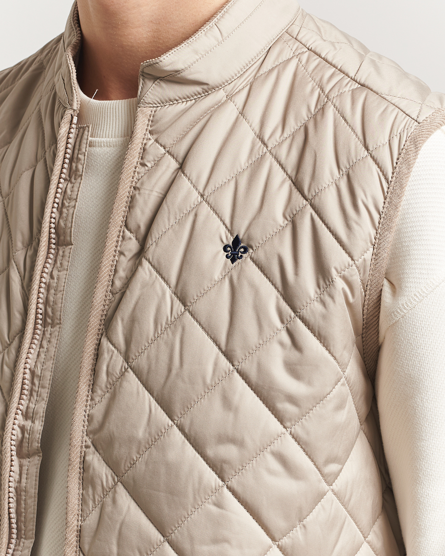 Hombres | Abrigos y chaquetas | Morris | Teddy Quilted Vest Khaki