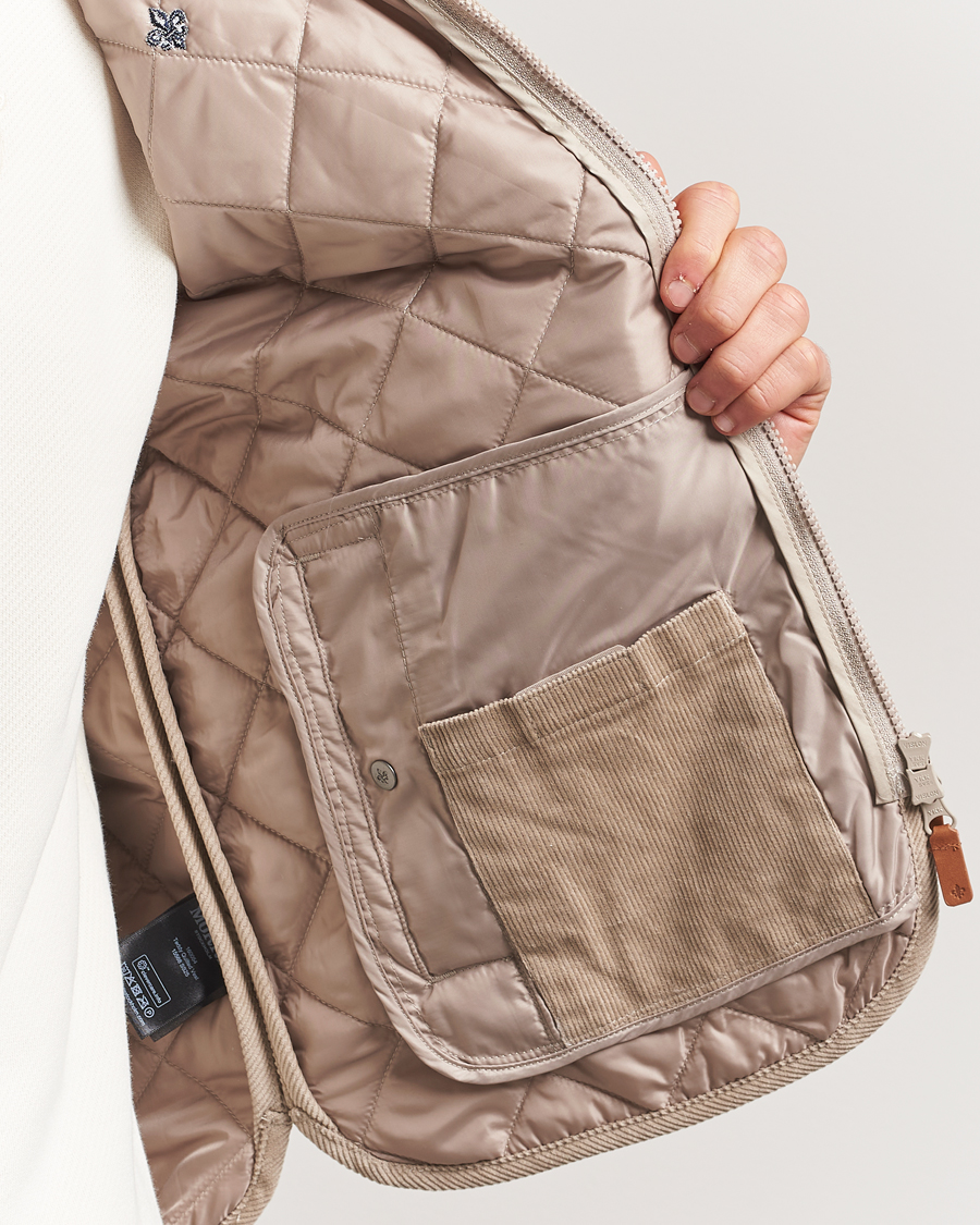 Hombres | Chalecos | Morris | Teddy Quilted Vest Khaki