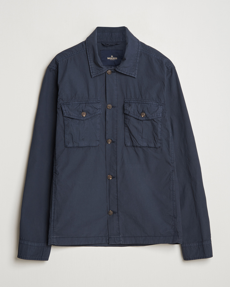 Hombres | Camisas | Morris | Harrison Shirt Jacket Navy