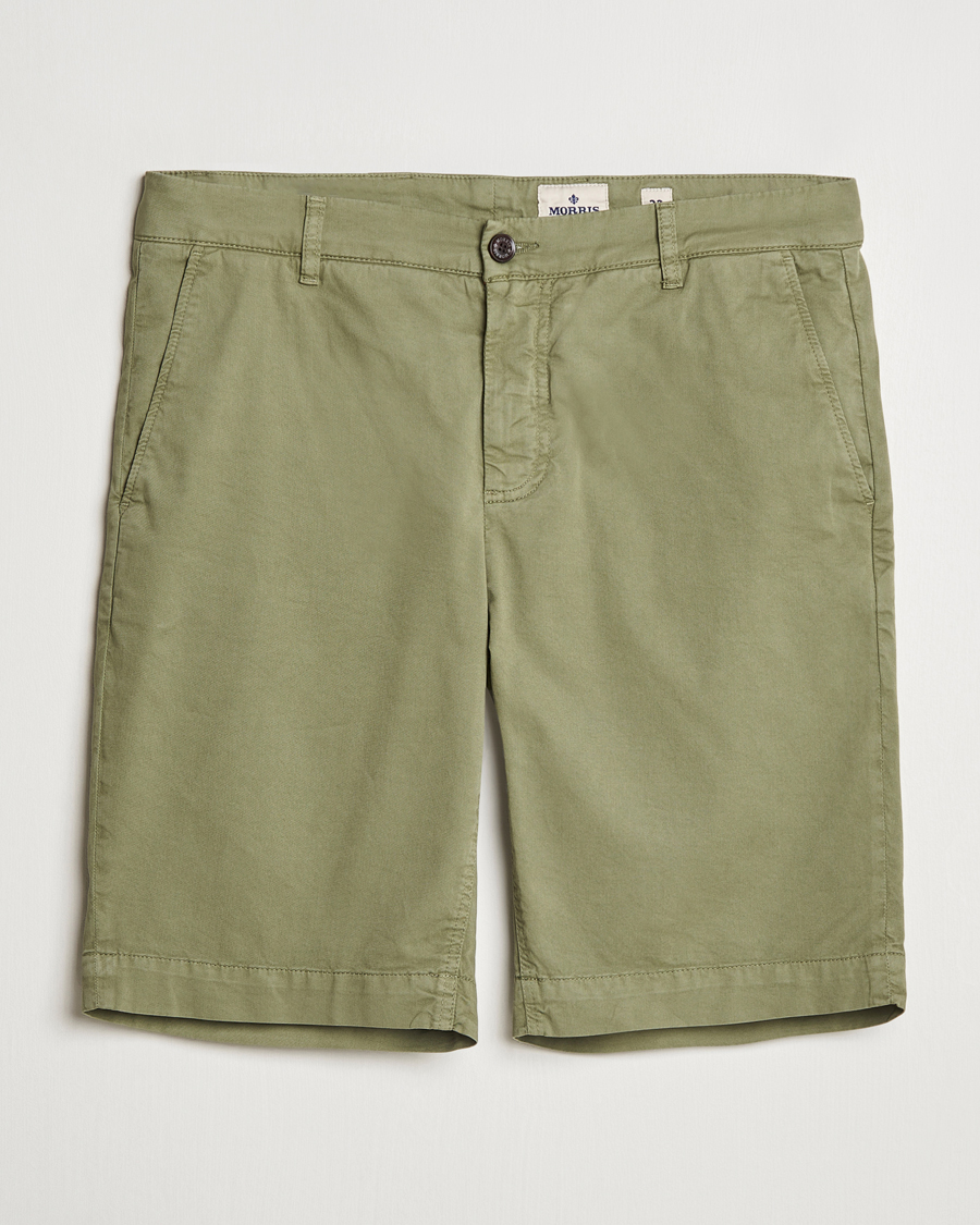 Hombres | Pantalones cortos | Morris | Jefferey Summer Chinos Shorts Olive