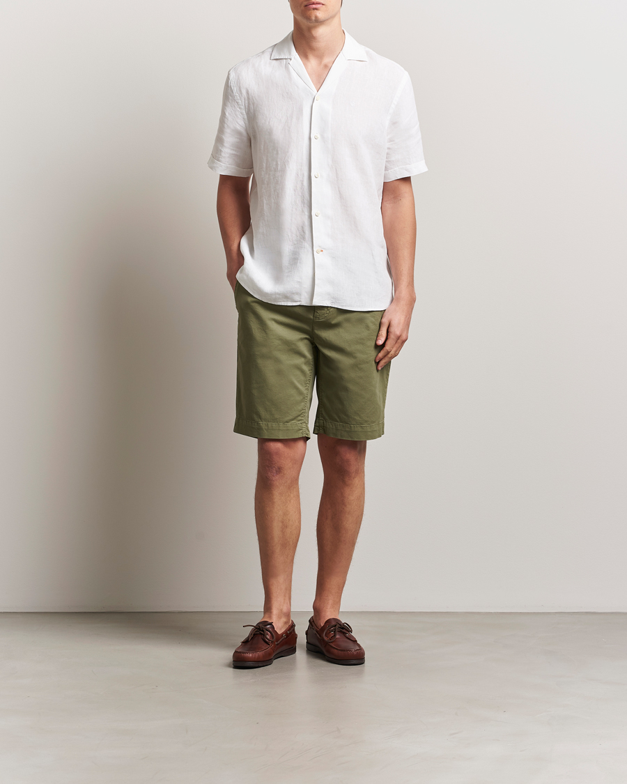 Hombres | Pantalones cortos | Morris | Jefferey Summer Chinos Shorts Olive