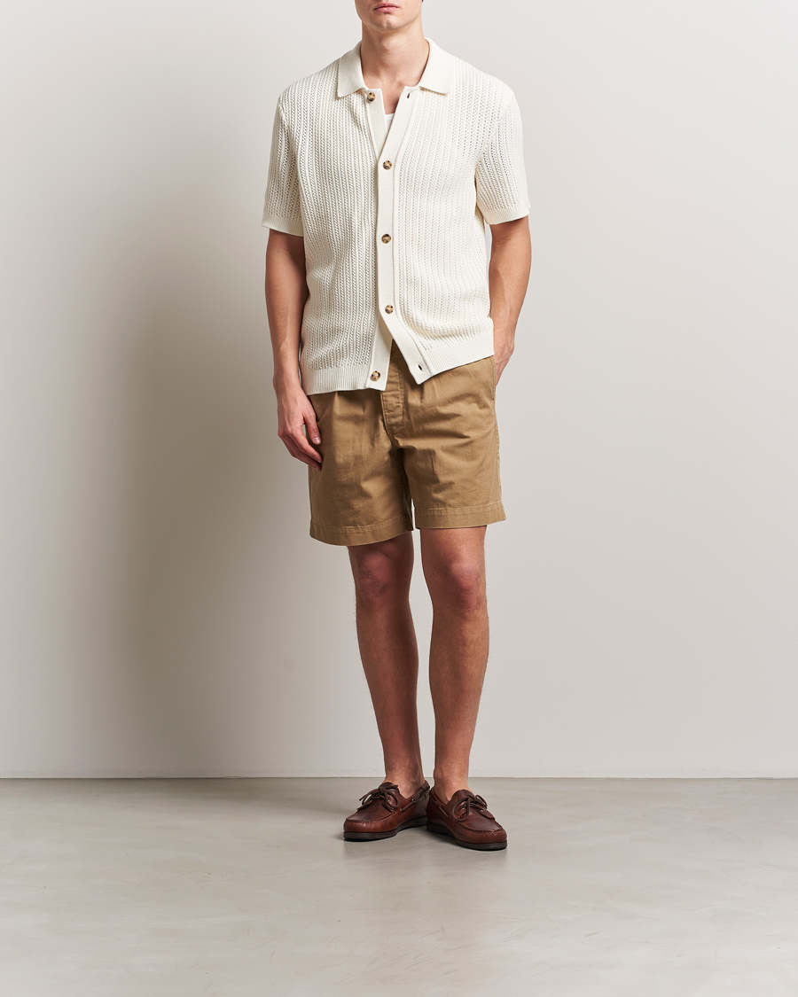 Hombres | Camisas | Morris | Connors Short Sleeve Shirt Off White