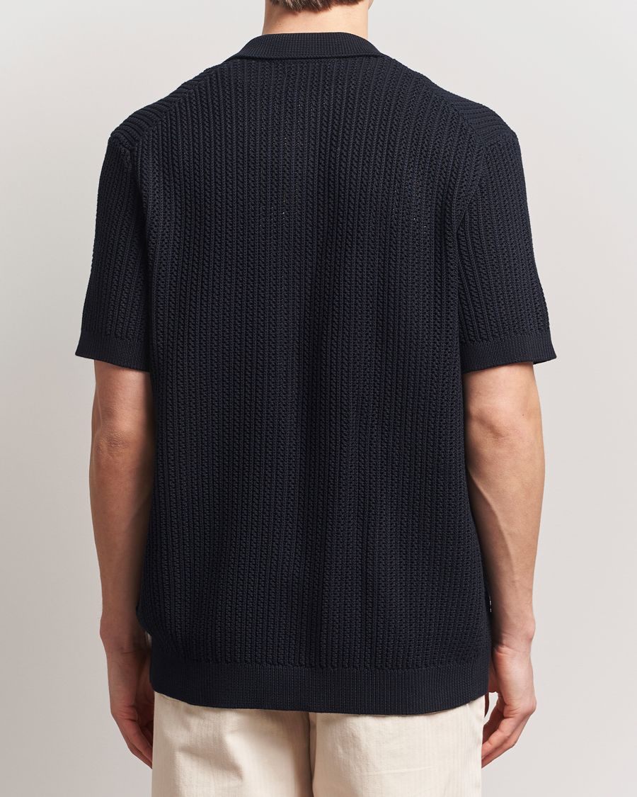 Hombres | Camisas | Morris | Connors Short Sleeve Shirt Old Blue