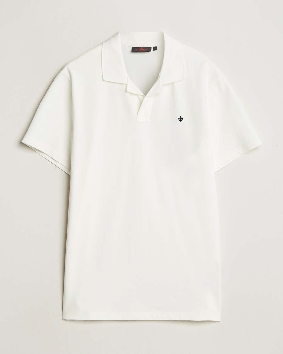 Hombres | Polos | Morris | Dylan Pique Shirt Off White