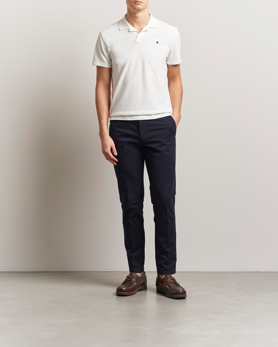 Hombres | Polos | Morris | Dylan Pique Shirt Off White