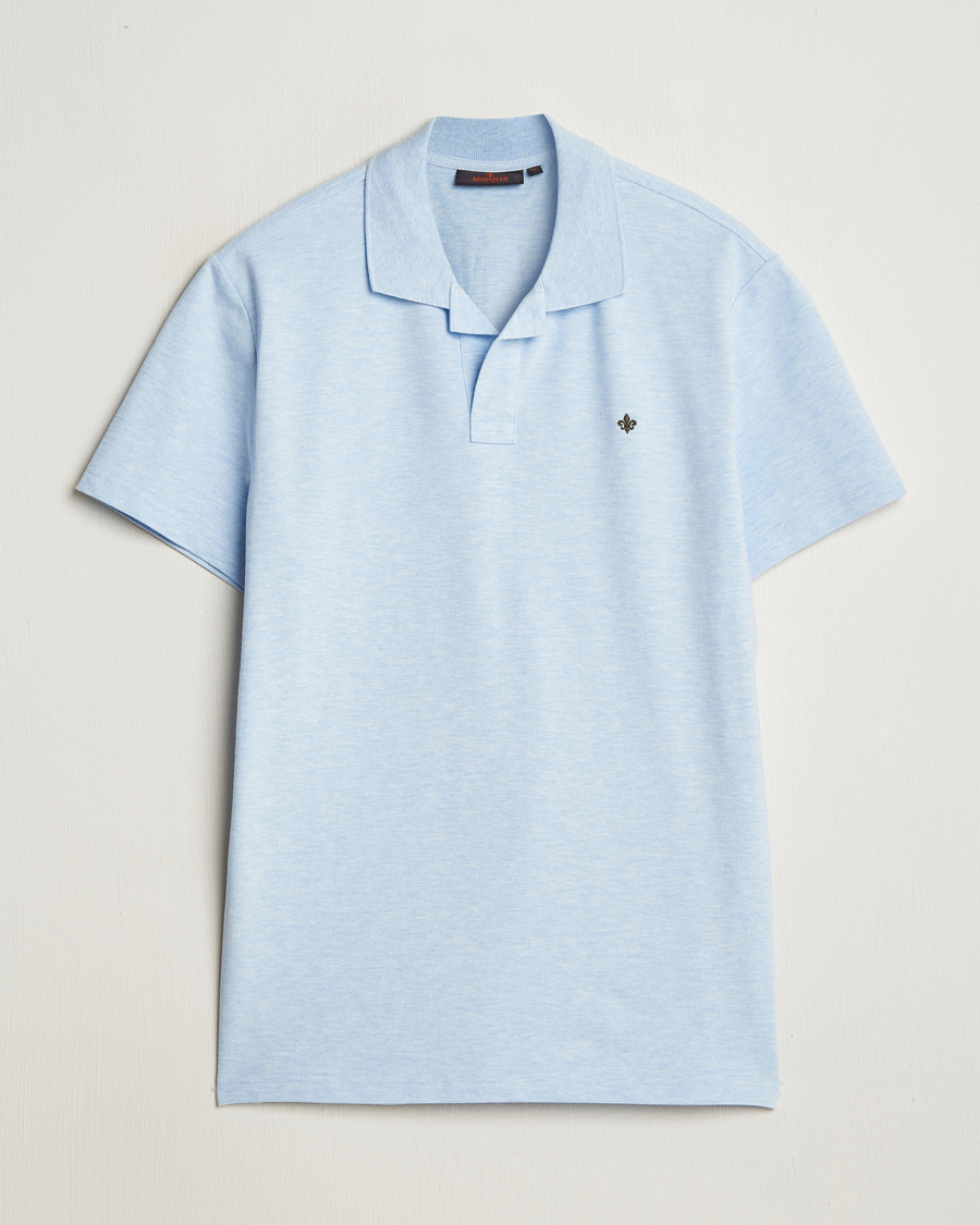 Hombres | Polos | Morris | Dylan Pique Shirt Light Blue