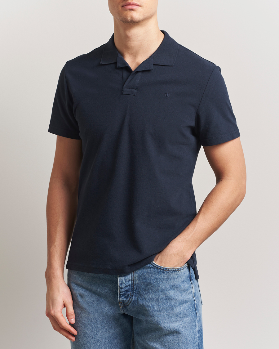 Hombres | Polos | Morris | Dylan Pique Shirt Old Blue