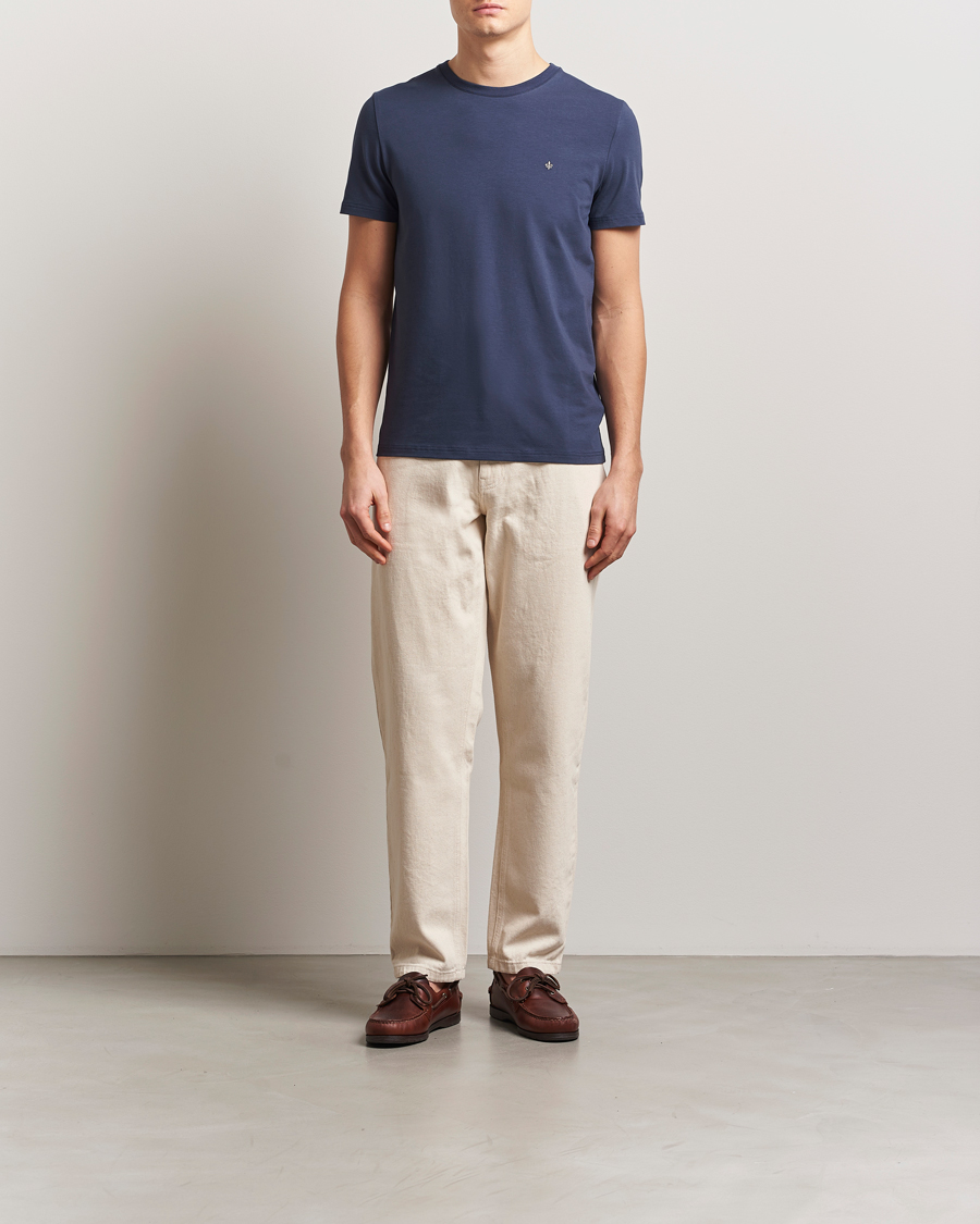 Hombres | Camisetas | Morris | James T-Shirt Dark Blue