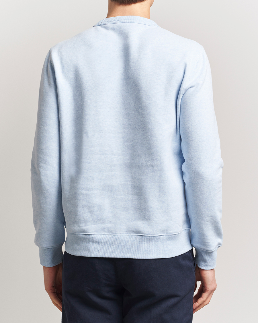 Hombres | Jerséis y prendas de punto | Morris | Brandon Lily Sweatshirt Light Blue