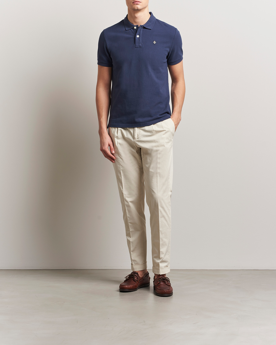 Hombres | Polos | Morris | New Pique Dark Blue