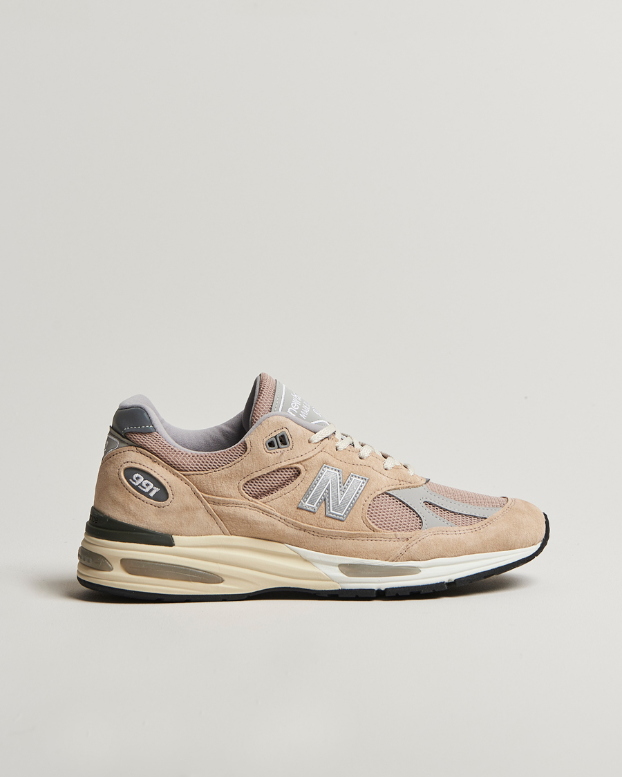 Hombres | Zapatillas | New Balance | Made in UK 991v2 Sneakers Sand