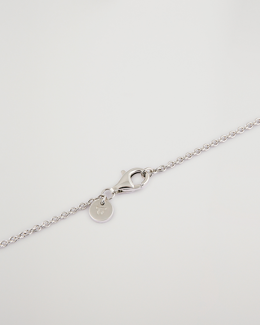 Hombres | Joyas | Tom Wood | Coin Pendand Necklace Silver