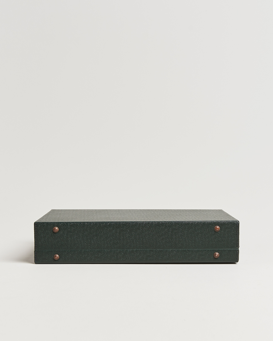 Hombres | Louis Vuitton Pre-Owned Diplomat Briefcase Taiga Green | Louis Vuitton Pre-Owned | Diplomat Briefcase Taiga Green