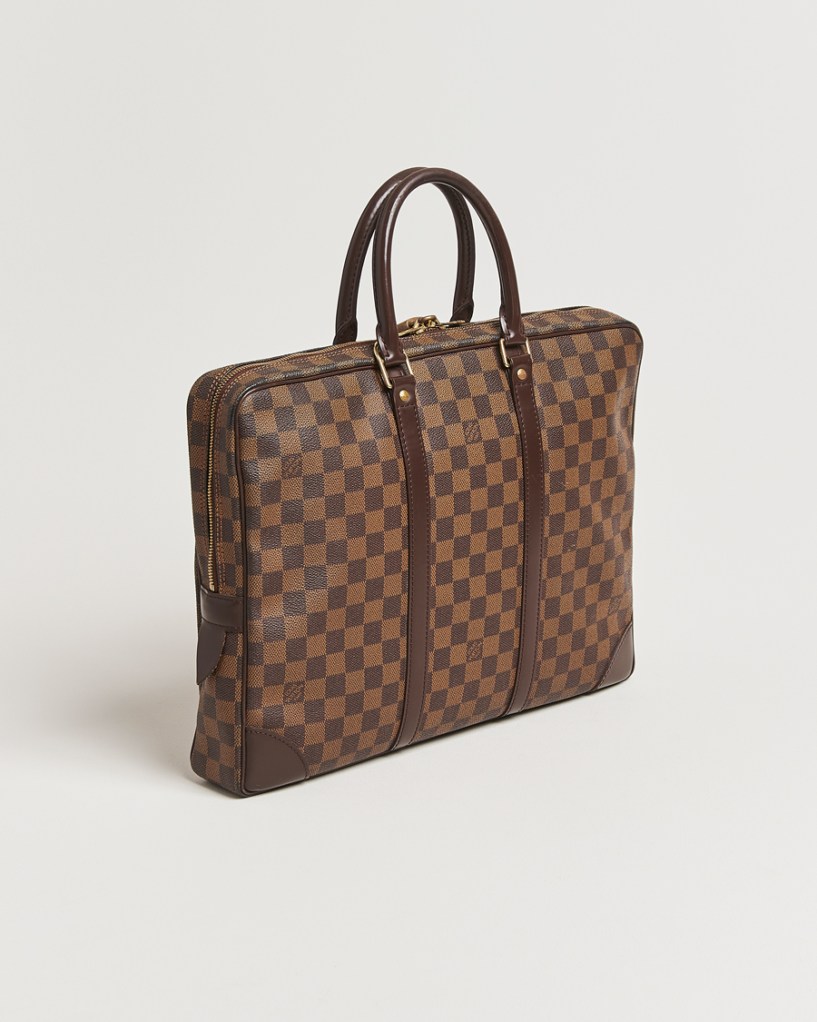 Hombres | Louis Vuitton Pre-Owned Porte Documents Voyage Briefcase | Louis Vuitton Pre-Owned | Porte Documents Voyage Briefcase