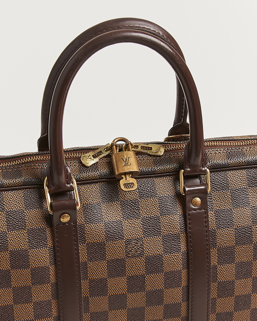 Hombres | Louis Vuitton Pre-Owned Porte Documents Voyage Briefcase | Louis Vuitton Pre-Owned | Porte Documents Voyage Briefcase