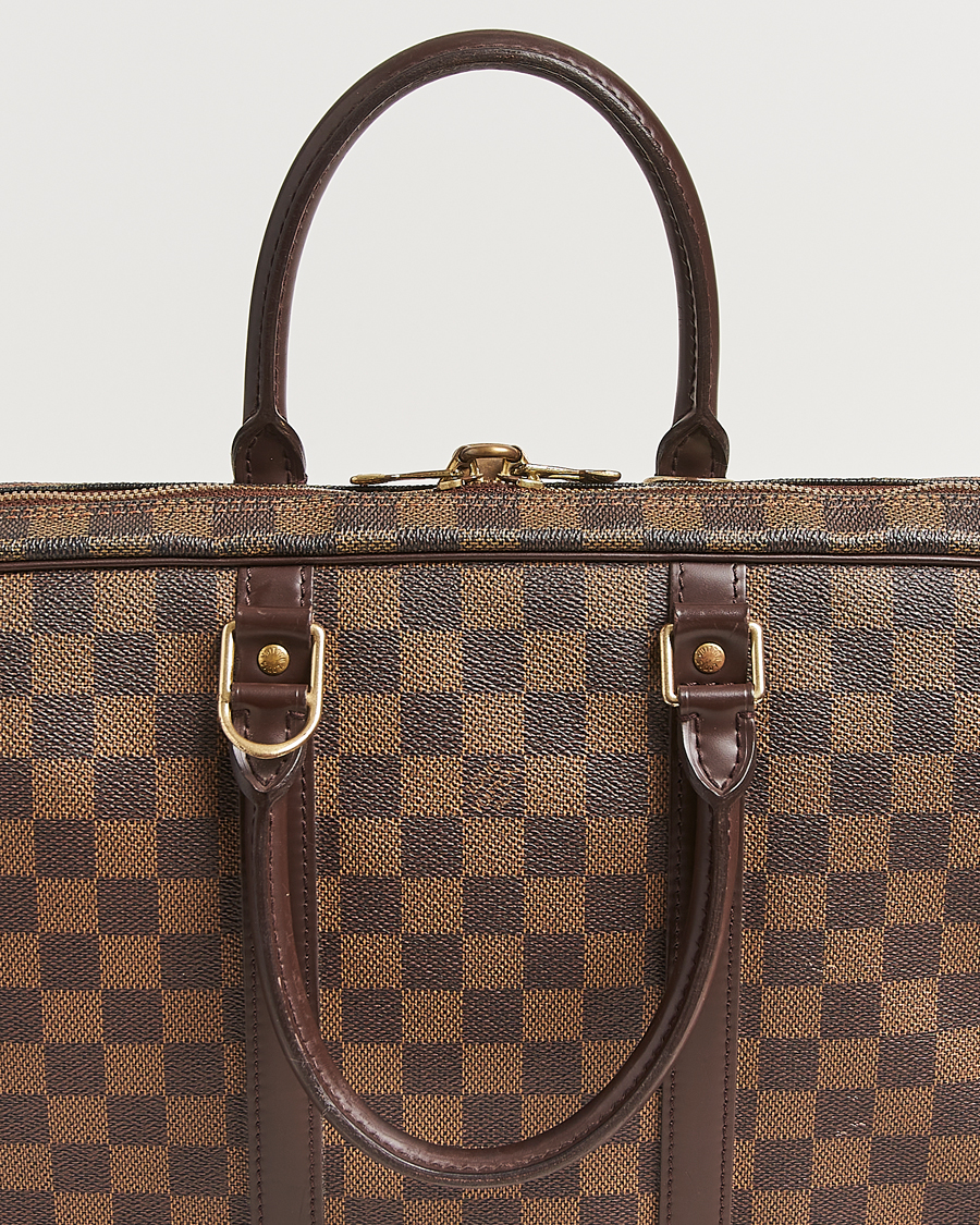 Hombres | Louis Vuitton Pre-Owned Porte Documents Voyage Briefcase | Louis Vuitton Pre-Owned | Porte Documents Voyage Briefcase