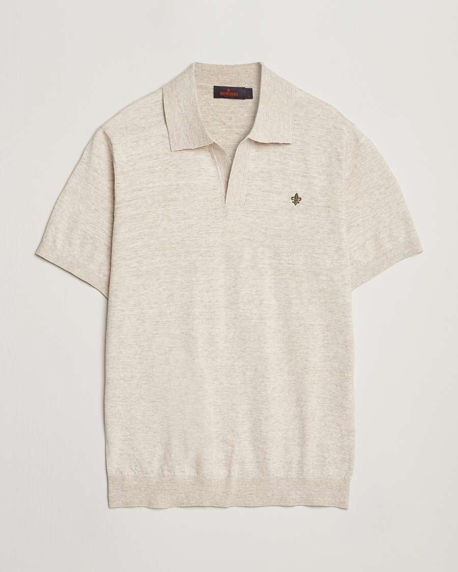Hombres | Polos | Morris | Randall Cotton Resort Polo Khaki