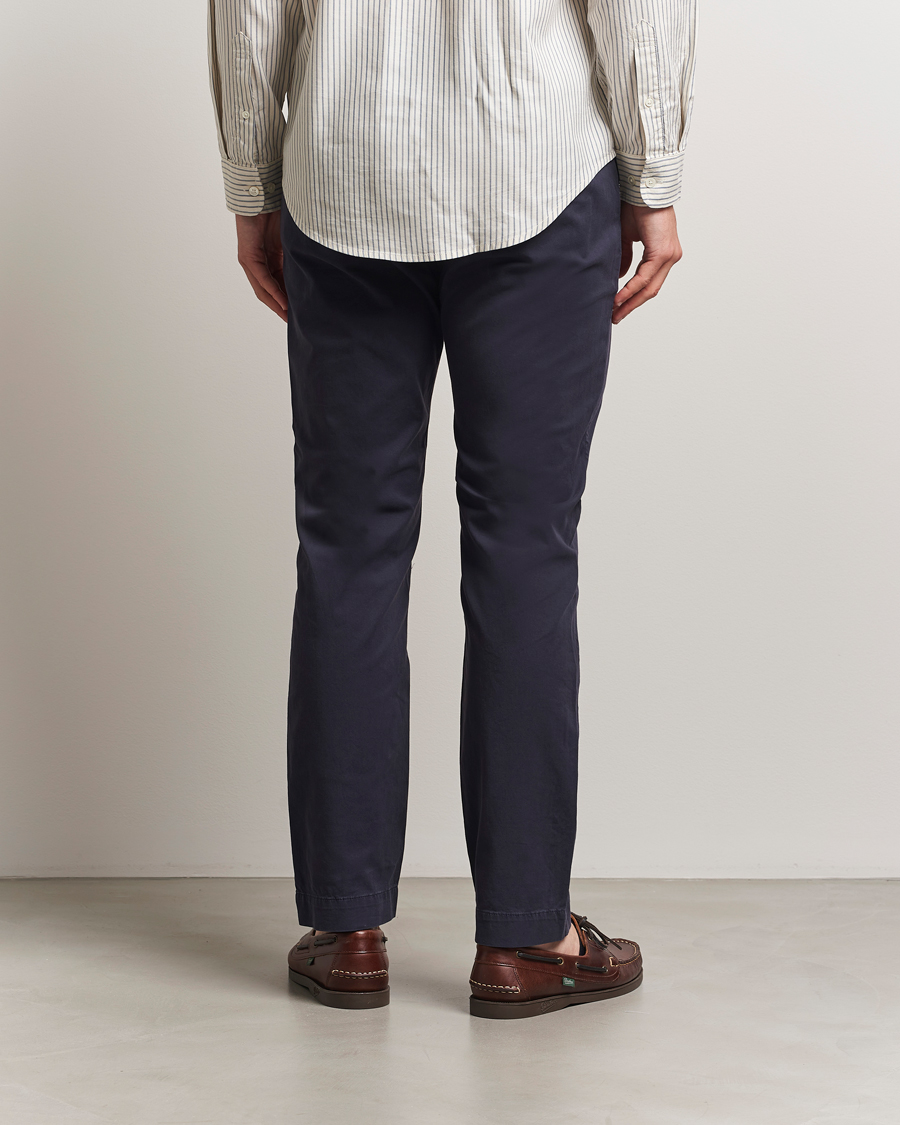 Hombres | Pantalones | Morris | Jeffrey Summer Chino Dark Blue