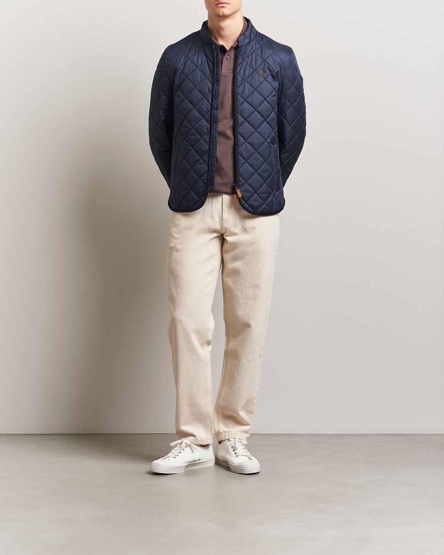 Hombres | Abrigos y chaquetas | Morris | Teddy Quilted Jacket Navy