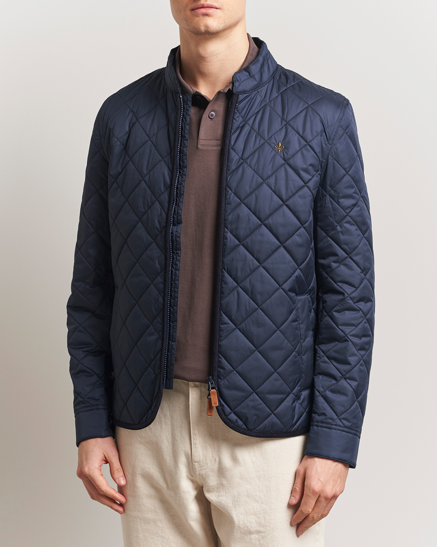 Hombres | Abrigos y chaquetas | Morris | Teddy Quilted Jacket Navy