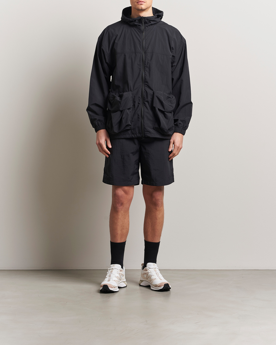 Hombres | Pantalones cortos | Snow Peak | Nylon Tussah Shorts Black