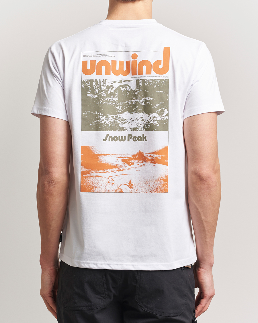 Hombres | Camisetas | Snow Peak | Unwind T-Shirt White