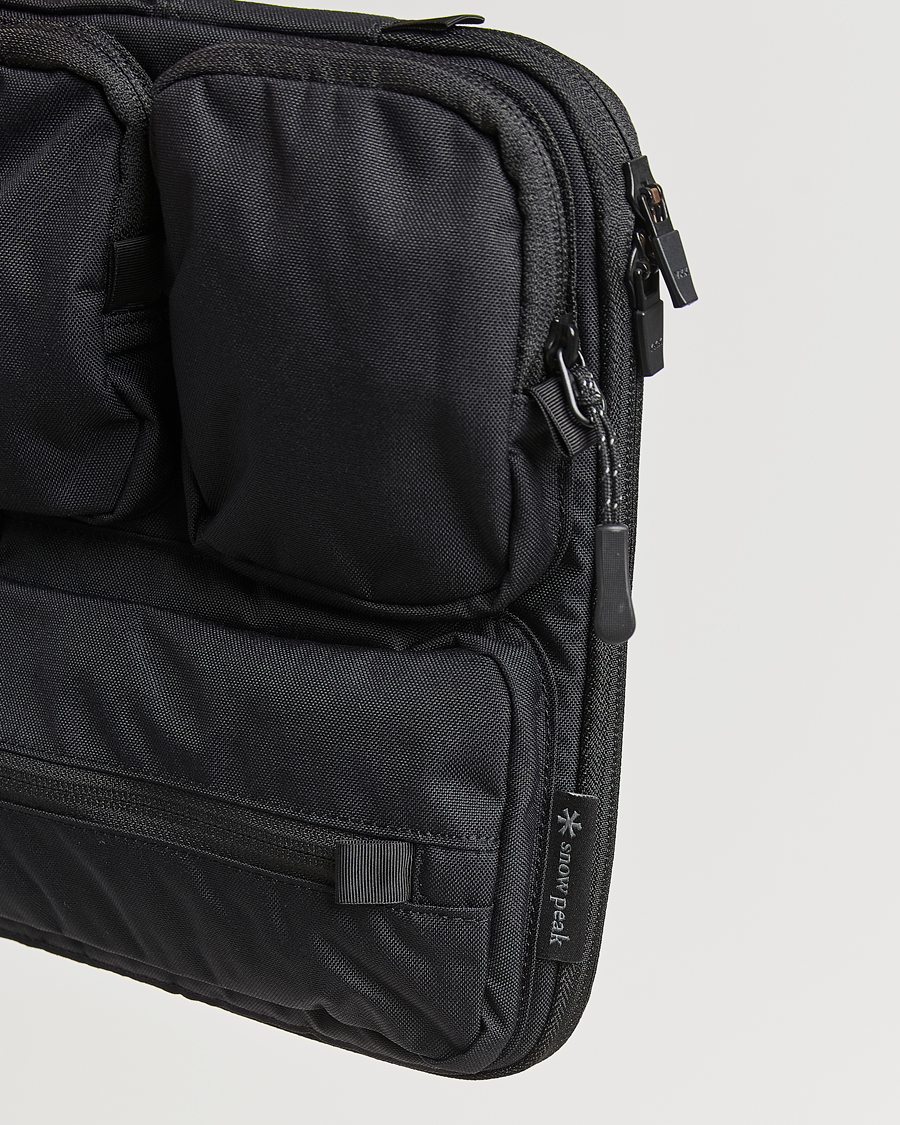 Hombres | Snow Peak Everyday Use Laptop Case Black | Snow Peak | Everyday Use Laptop Case Black