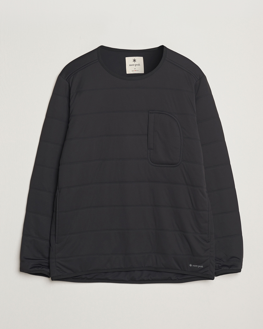 Hombres | Jerséis y prendas de punto | Snow Peak | Flexible Insulated Pullover Black
