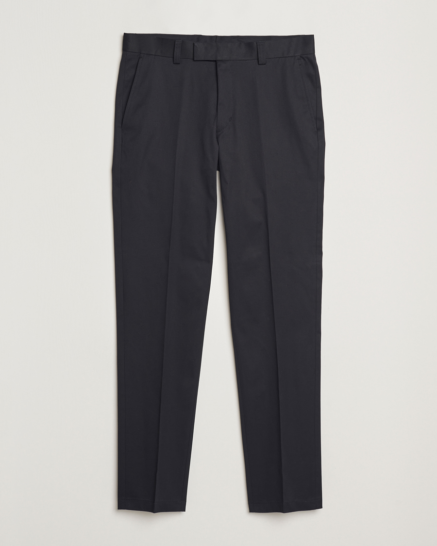 Hombres | Pantalones | Tiger of Sweden | Tenuta Cotton Chinos Black