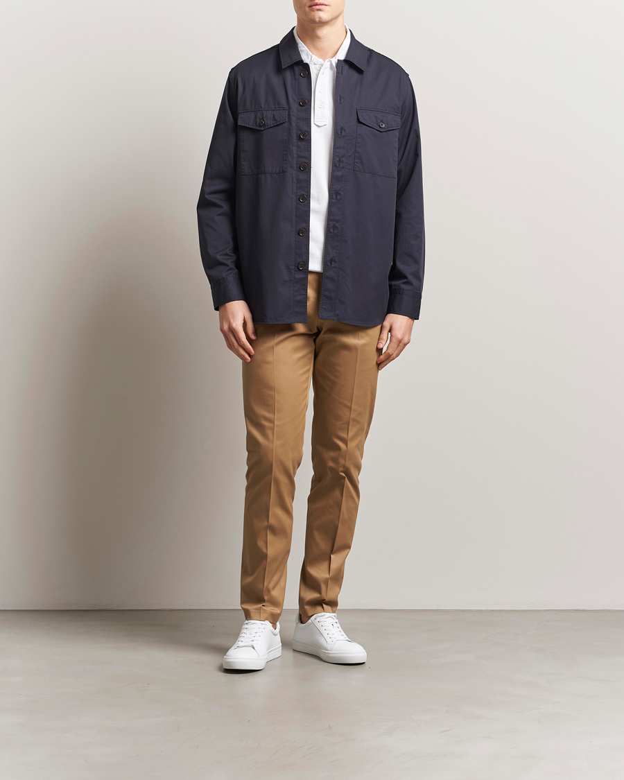 Hombres | Pantalones | Tiger of Sweden | Tenuta Cotton Chinos Beige