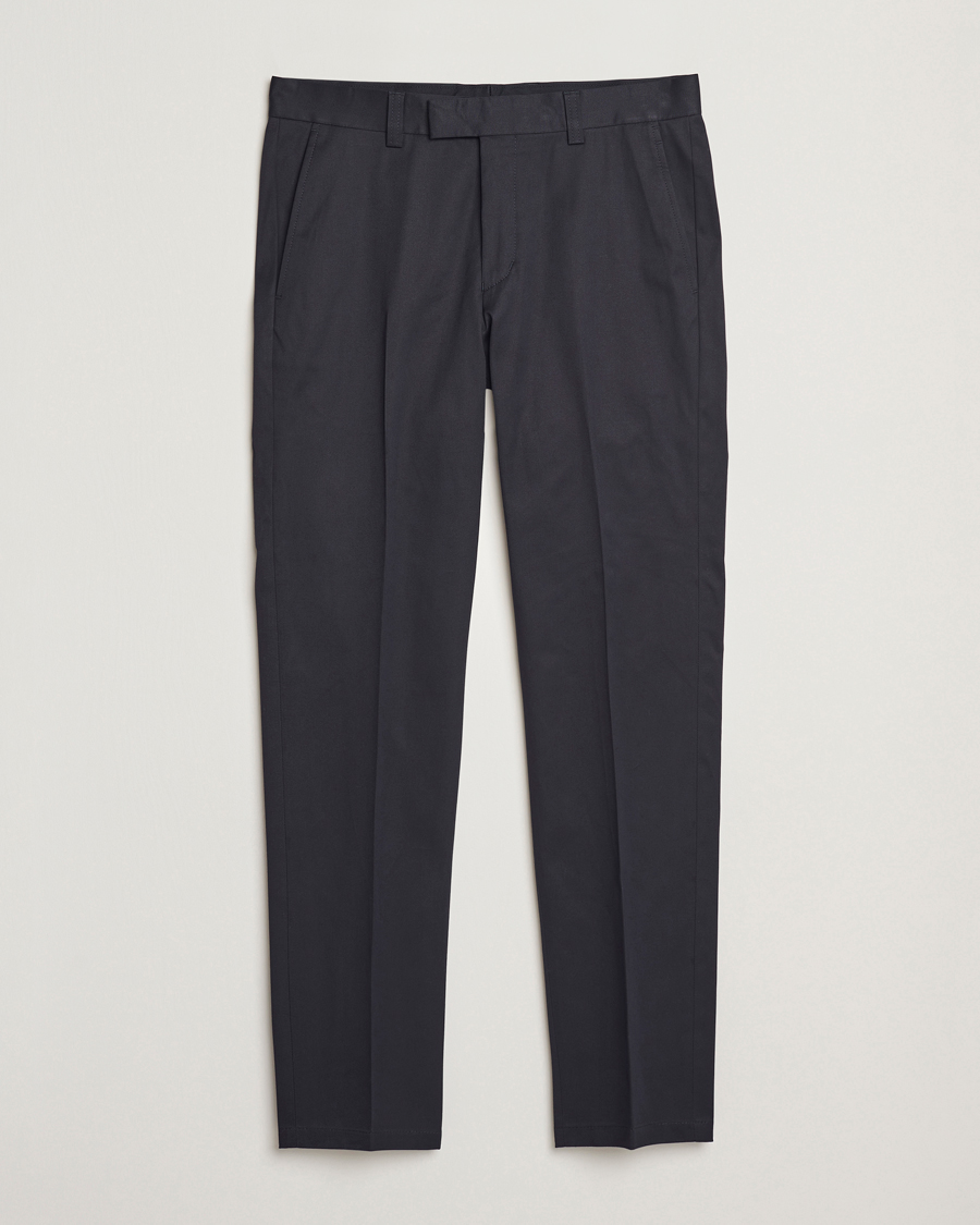 Hombres | Pantalones | Tiger of Sweden | Tenuta Cotton Chinos Light Ink