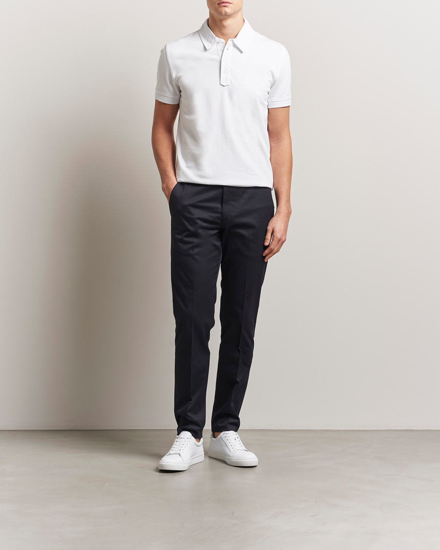 Hombres | Pantalones | Tiger of Sweden | Tenuta Cotton Chinos Light Ink