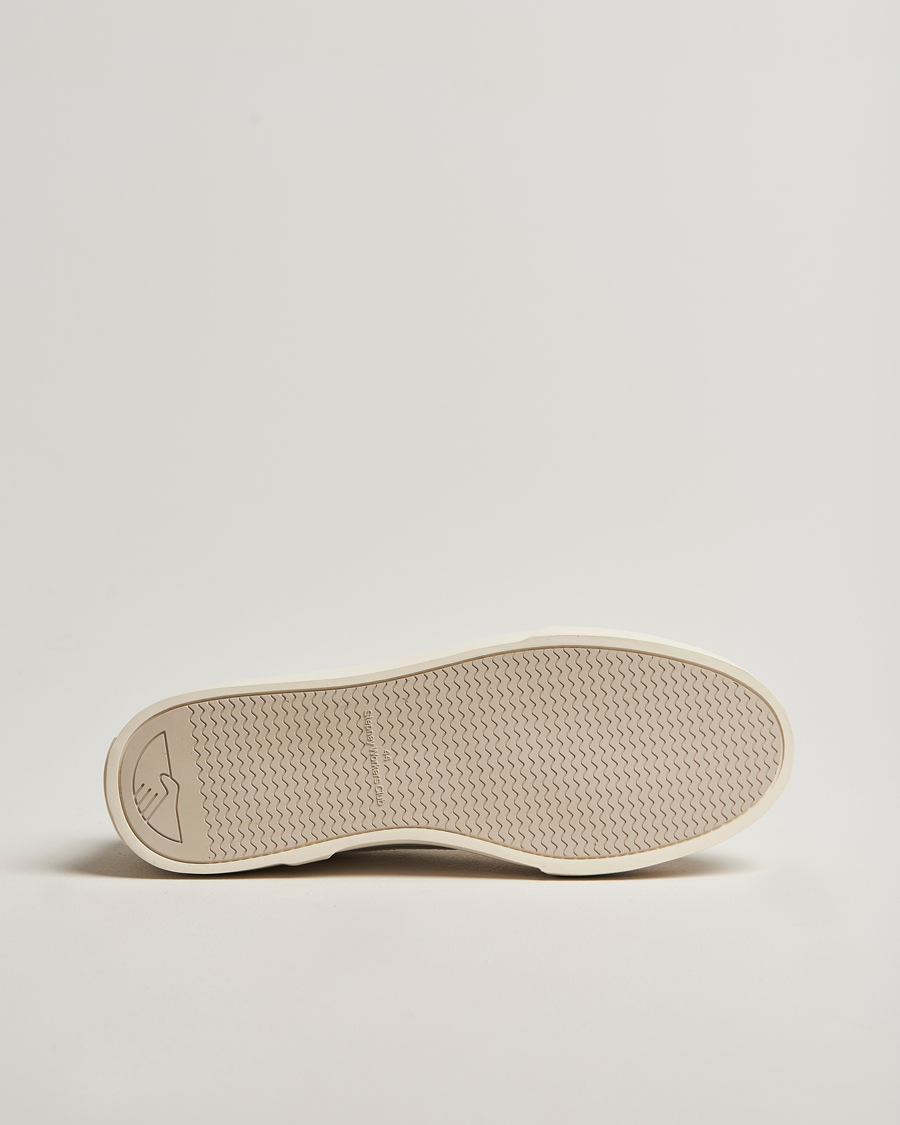Hombres | Zapatillas | Stepney Workers Club | Dellow S-Strike Cupsole Canvas Sneaker Ecru/White