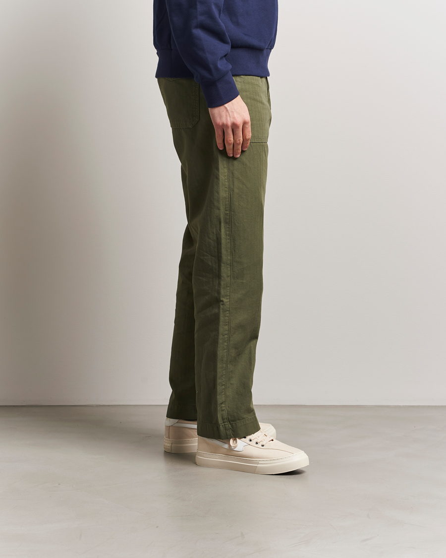 Hombres | Zapatillas | Stepney Workers Club | Dellow S-Strike Cupsole Canvas Sneaker Ecru/White