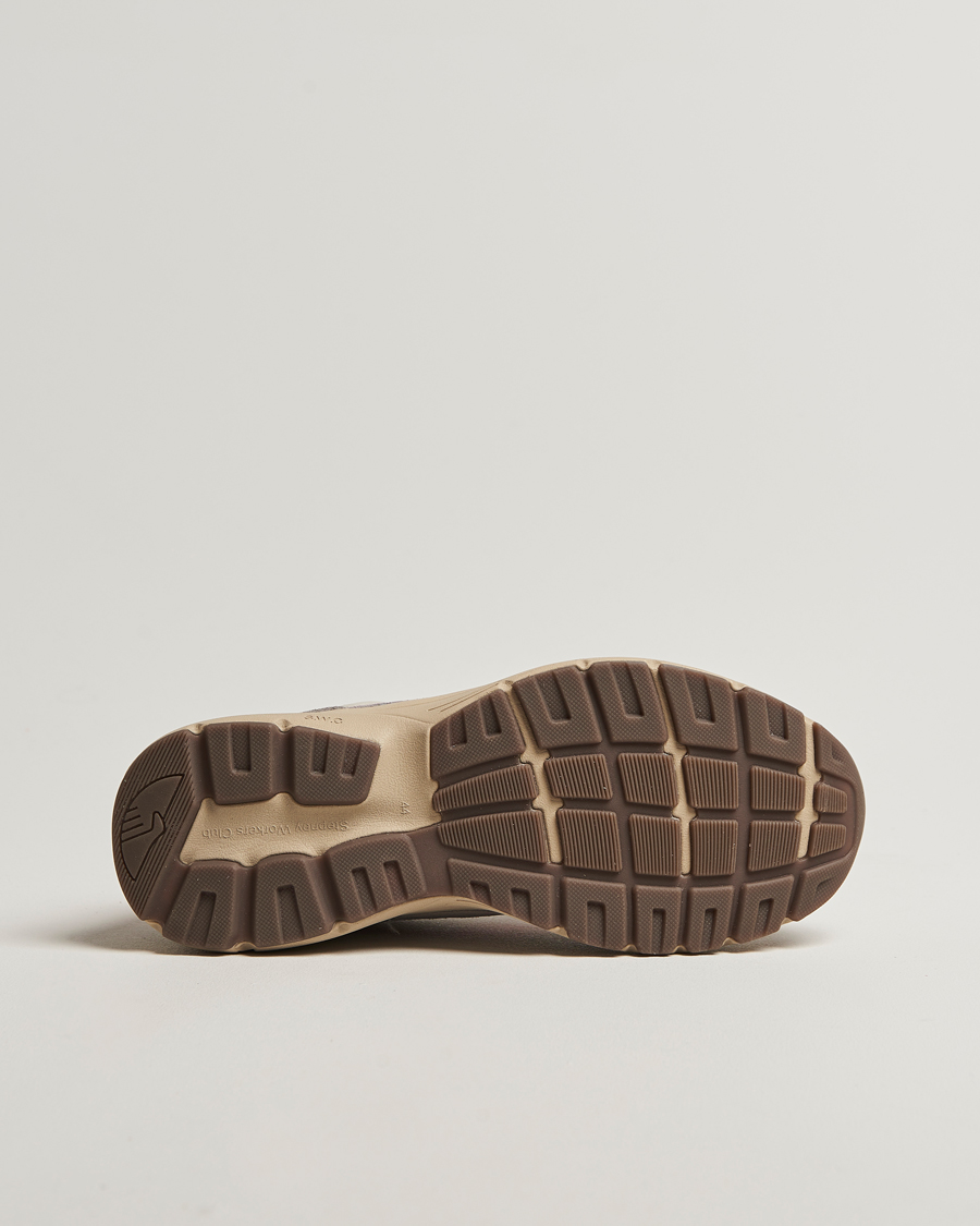 Hombres | Stepney Workers Club Osier S-Strike Geo-Merged Runner Sneaker Grey/Red | Stepney Workers Club | Osier S-Strike Geo-Merged Runner Sneaker Grey/Red