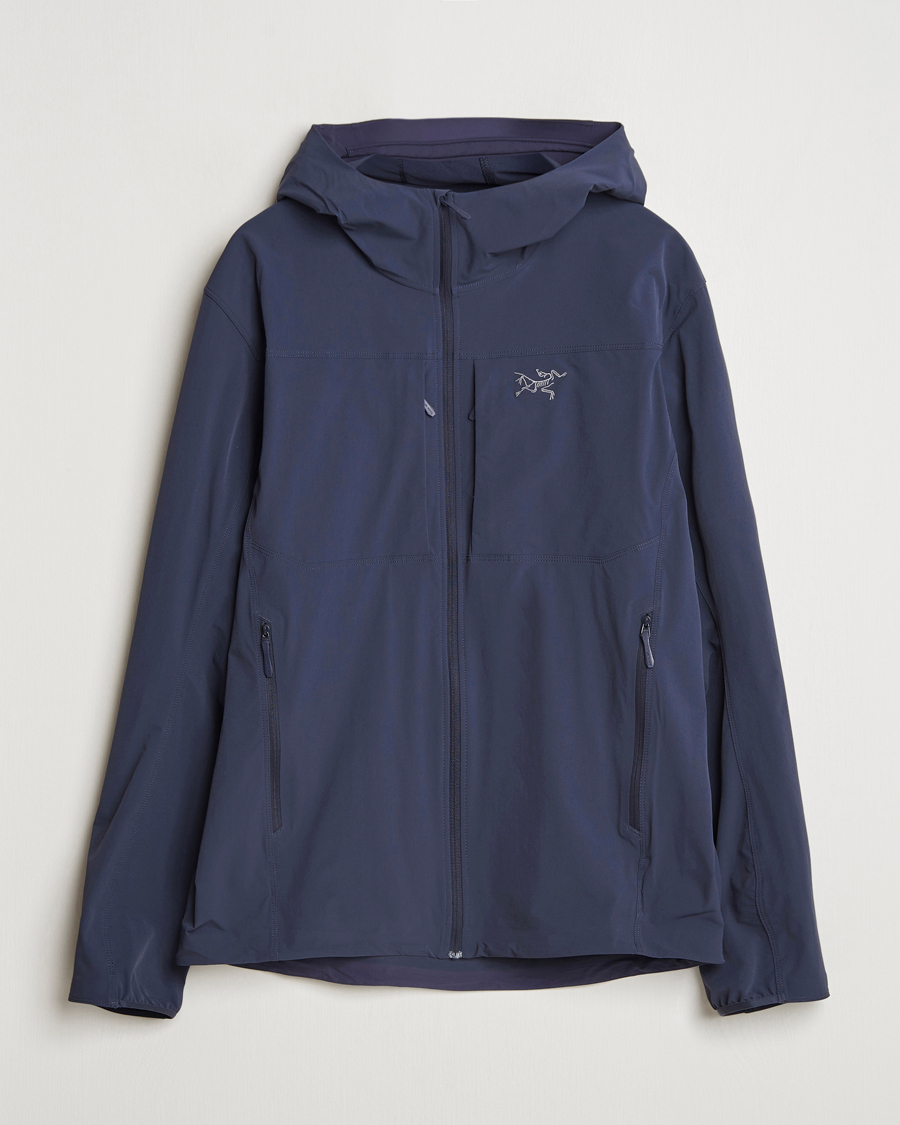 Hombres | Abrigos y chaquetas | Arc'teryx | Gamma Lightweight Softshell Hooded Jacket Black Sapphire
