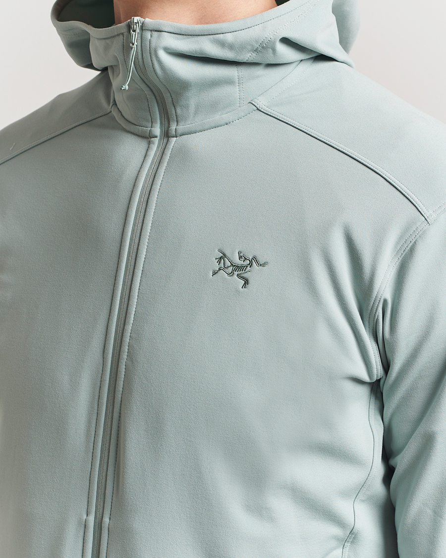 Hombres | Jerséis y prendas de punto | Arc'teryx | Kyanite Lightweight Full Zip Hoodie Stone Green