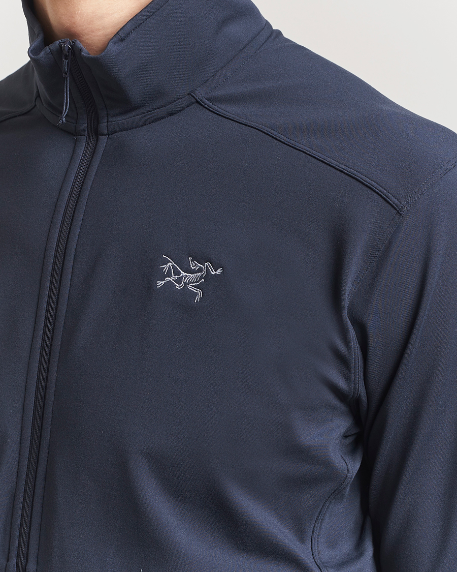 Hombres | Jerséis y prendas de punto | Arc'teryx | Kyanite Lightweight Full Zip Black Sapphire