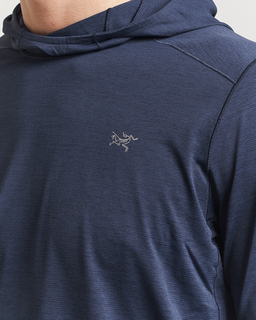 Hombres | Jerséis y prendas de punto | Arc'teryx | Cormac Hoodie Black Sapphire Heather